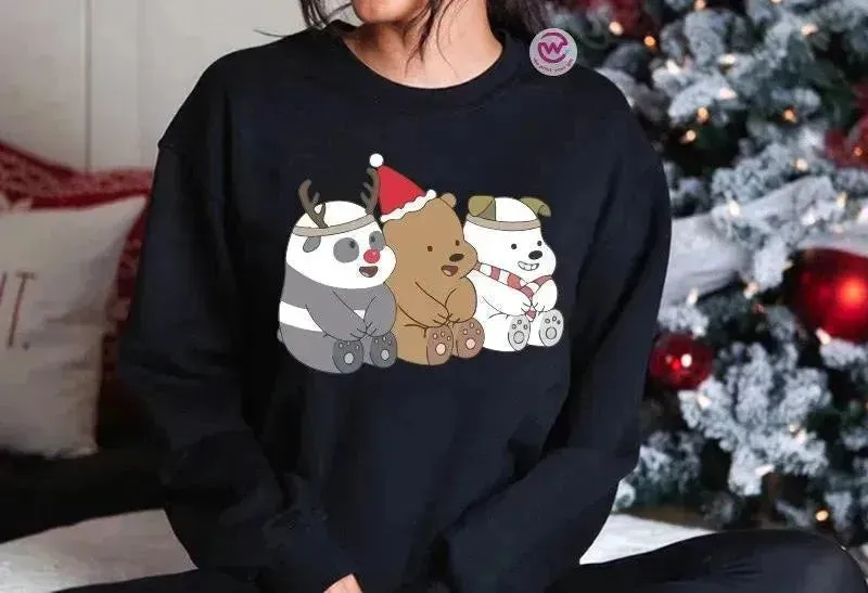 Adult Hoodies - Christmas - 3 BEARS