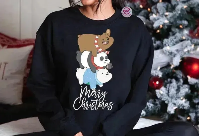 Adult Hoodies - Christmas - 3 BEARS