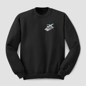 Airplane Runway Tiny - Sweatshirt