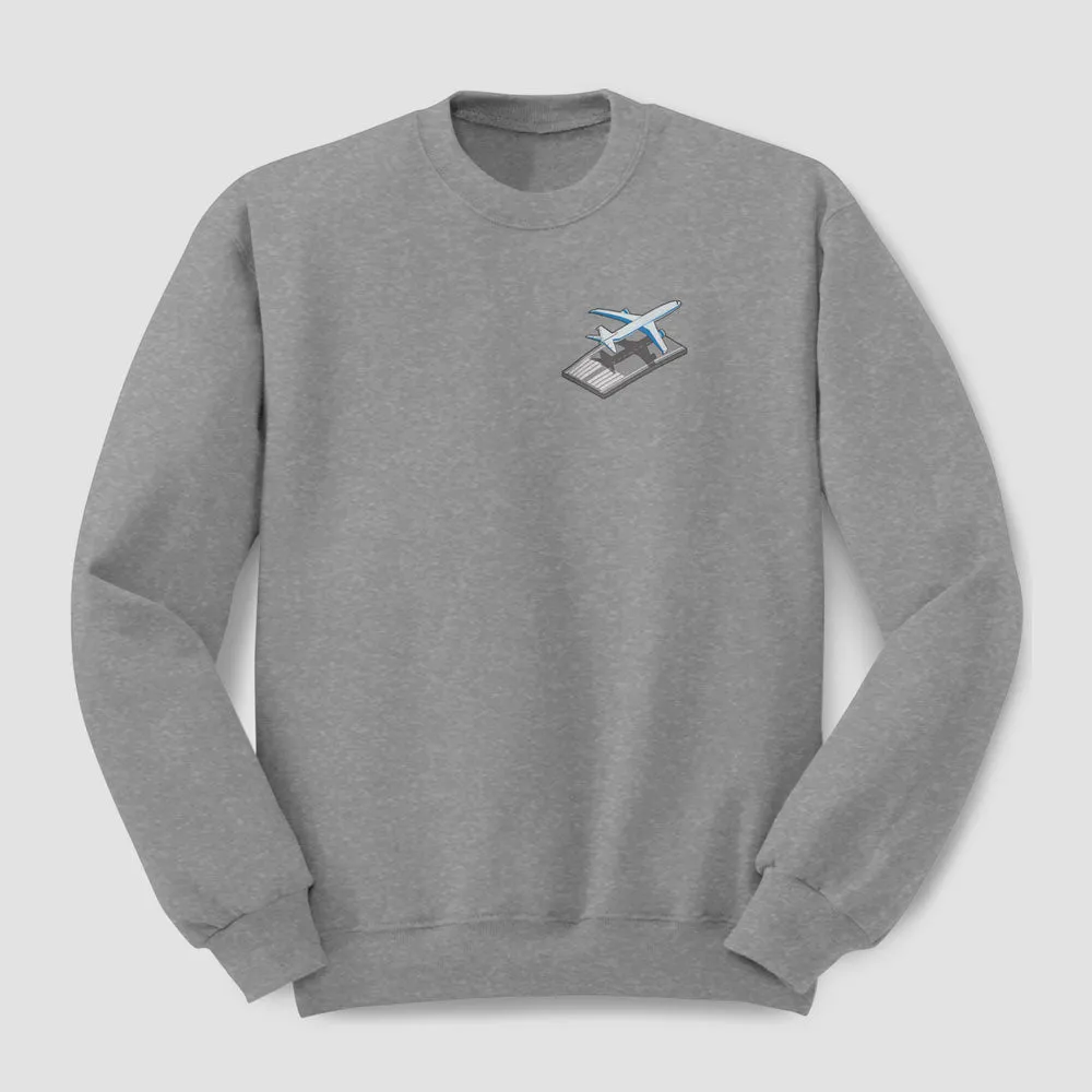 Airplane Runway Tiny - Sweatshirt