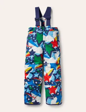 All-weather Waterproof Trouser-Bright Rainbow Stars