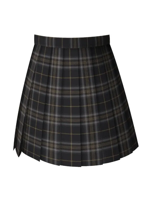 [August Olive] JK uniform skirt