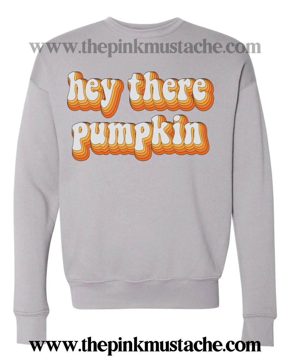 BELLA CANVAS Hey There Pumpkin Fall Sweatshirts/ Unisex sized Sweatshirts/ DTG printed Quality Soft Sweatshirts