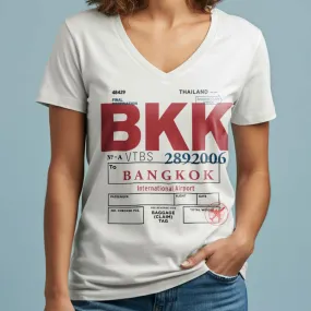 BKK - Women's V-Neck T-Shirt