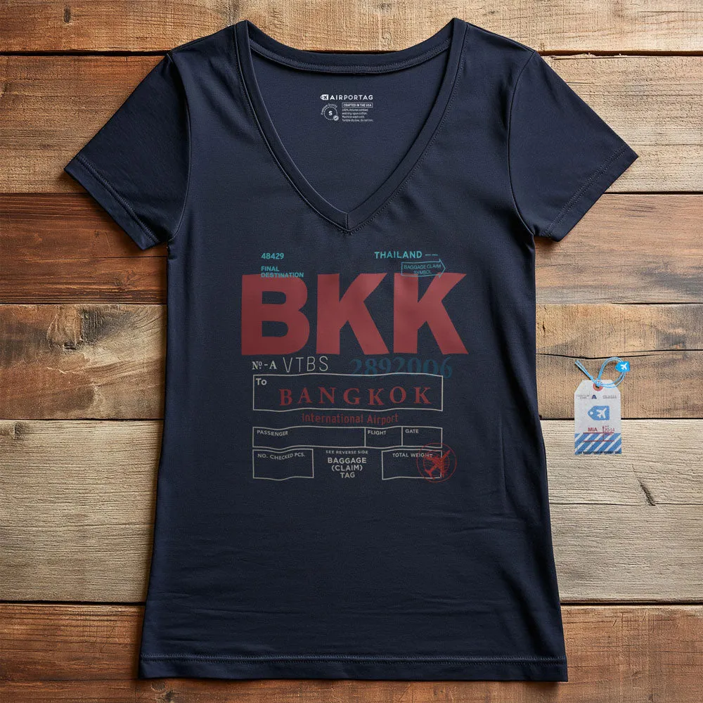 BKK - Women's V-Neck T-Shirt