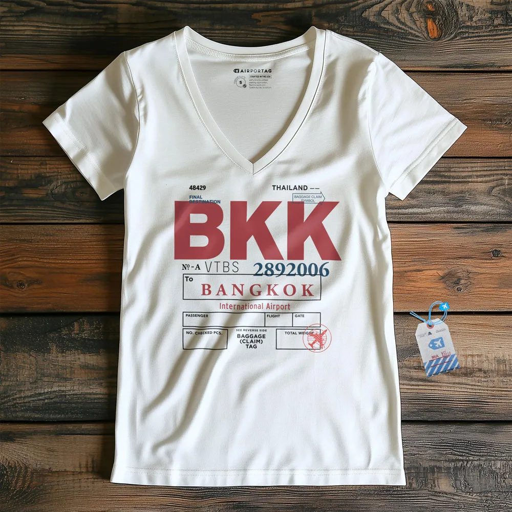 BKK - Women's V-Neck T-Shirt