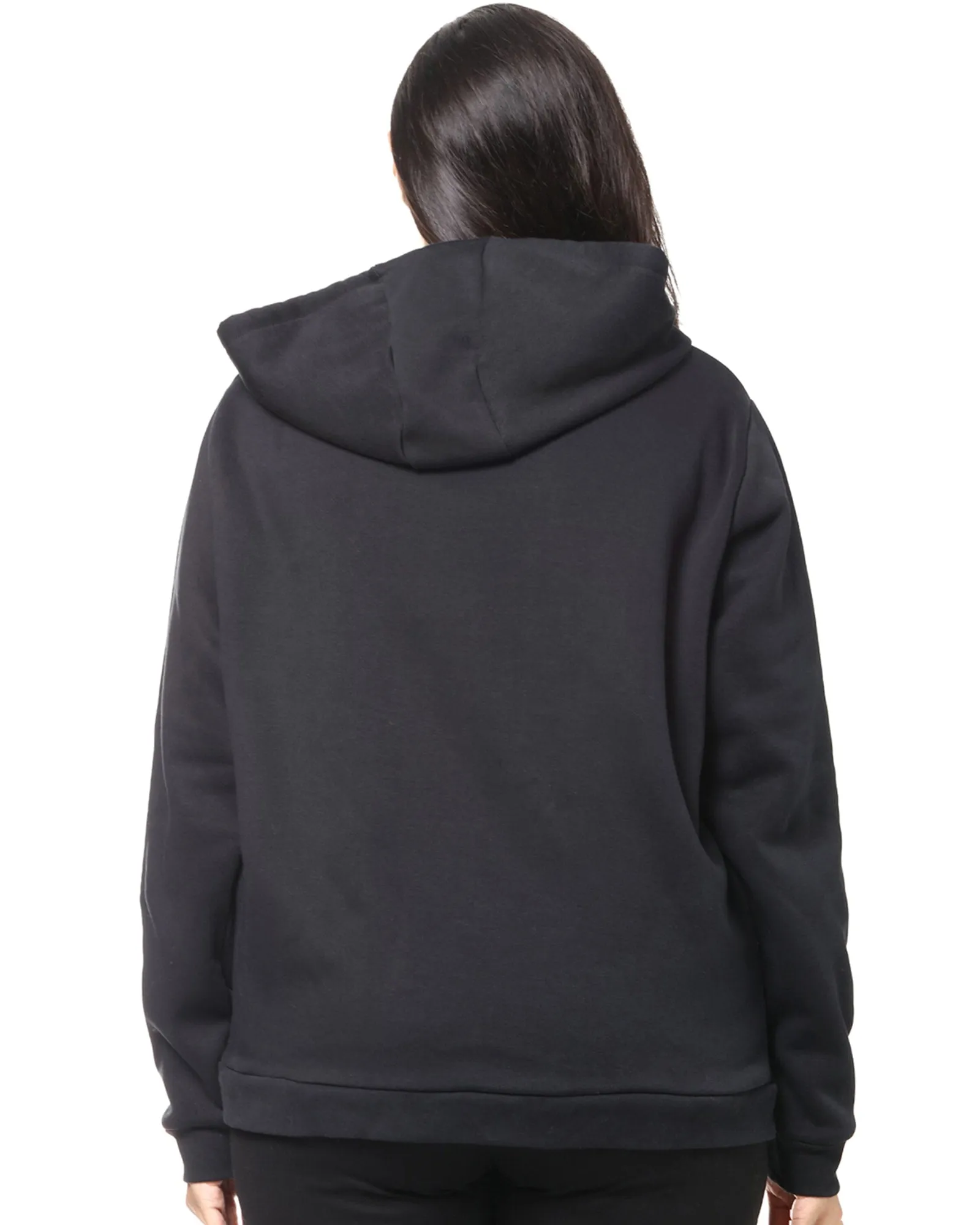 Black Kangaroo Pocket Sweatshirt | Black