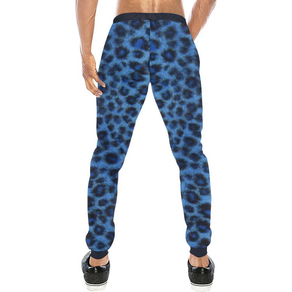 BLUE TIGER SKIN Men's Sweatpants