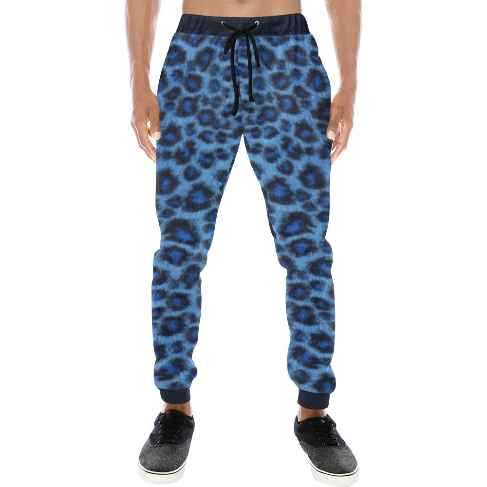 BLUE TIGER SKIN Men's Sweatpants