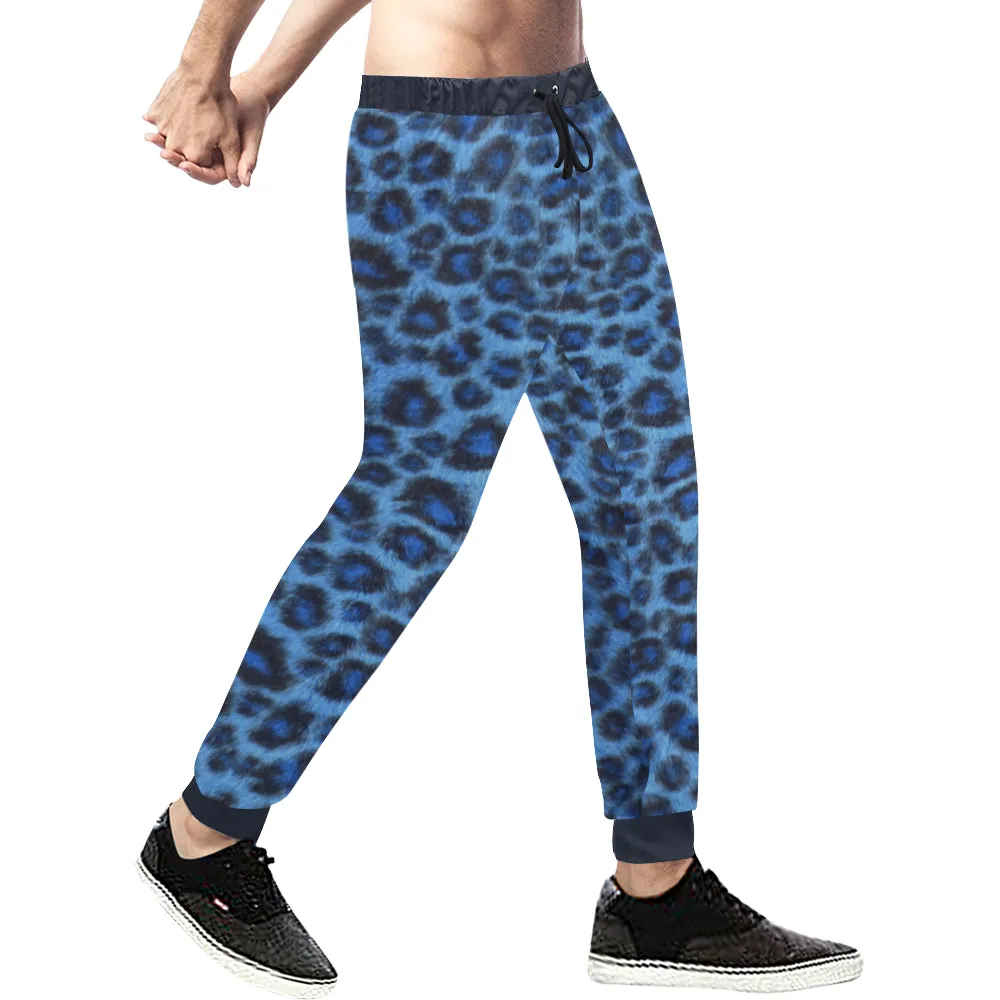 BLUE TIGER SKIN Men's Sweatpants