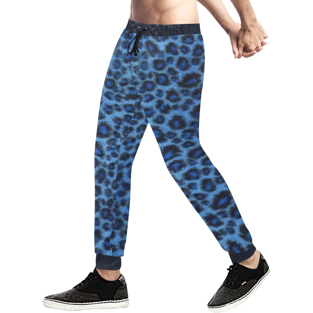 BLUE TIGER SKIN Men's Sweatpants