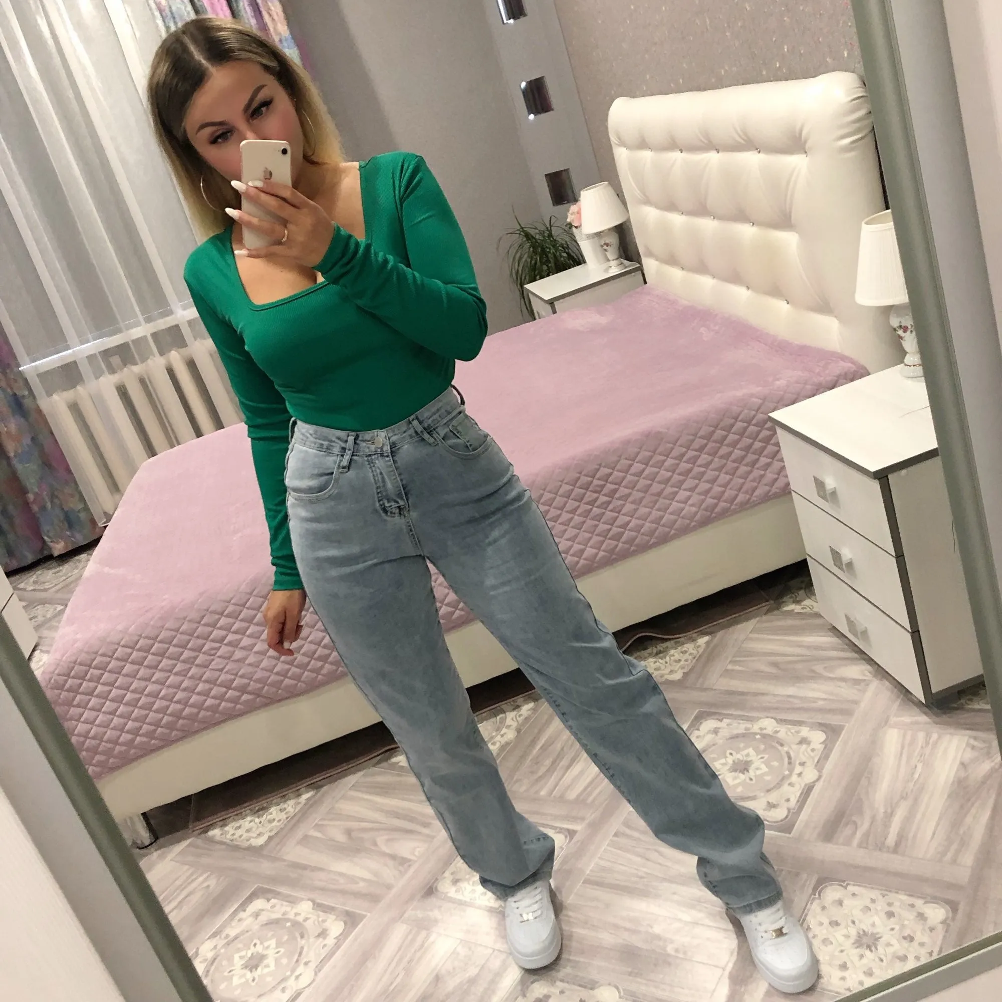 Boyfriend High Waist Classic Jeans