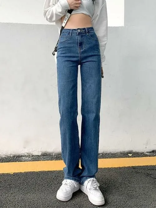 Boyfriend High Waist Classic Jeans