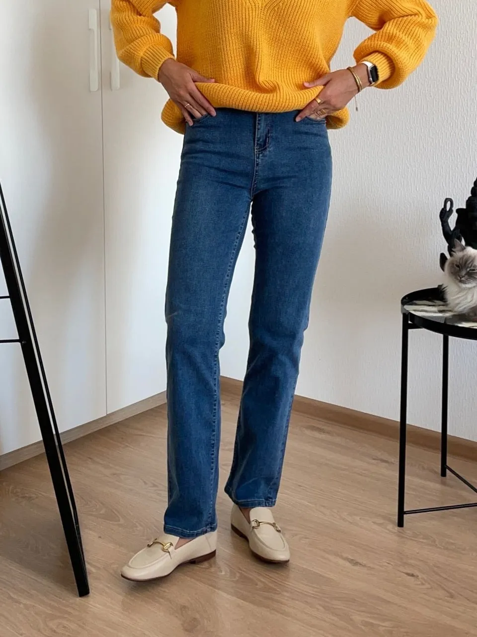 Boyfriend High Waist Classic Jeans