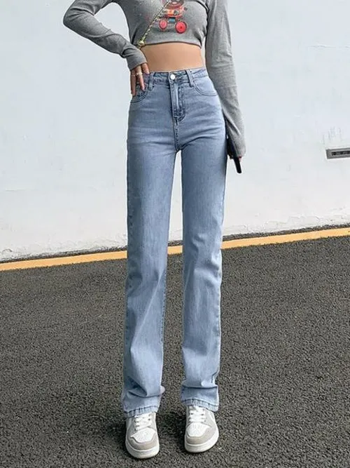 Boyfriend High Waist Classic Jeans