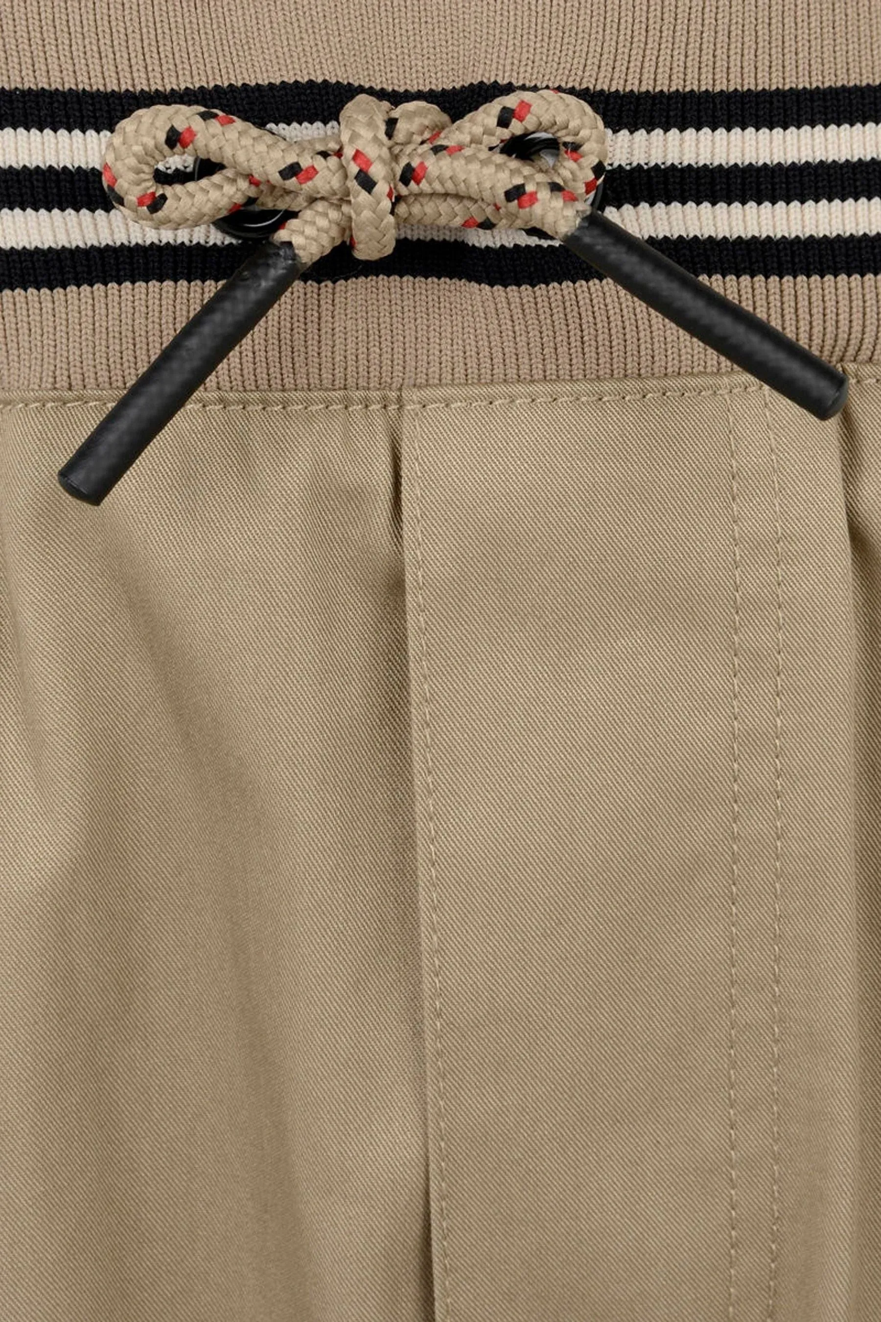 Burberry Boys Beige Cotton Trousers