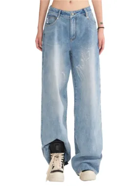 Classic rhinestone Jeans