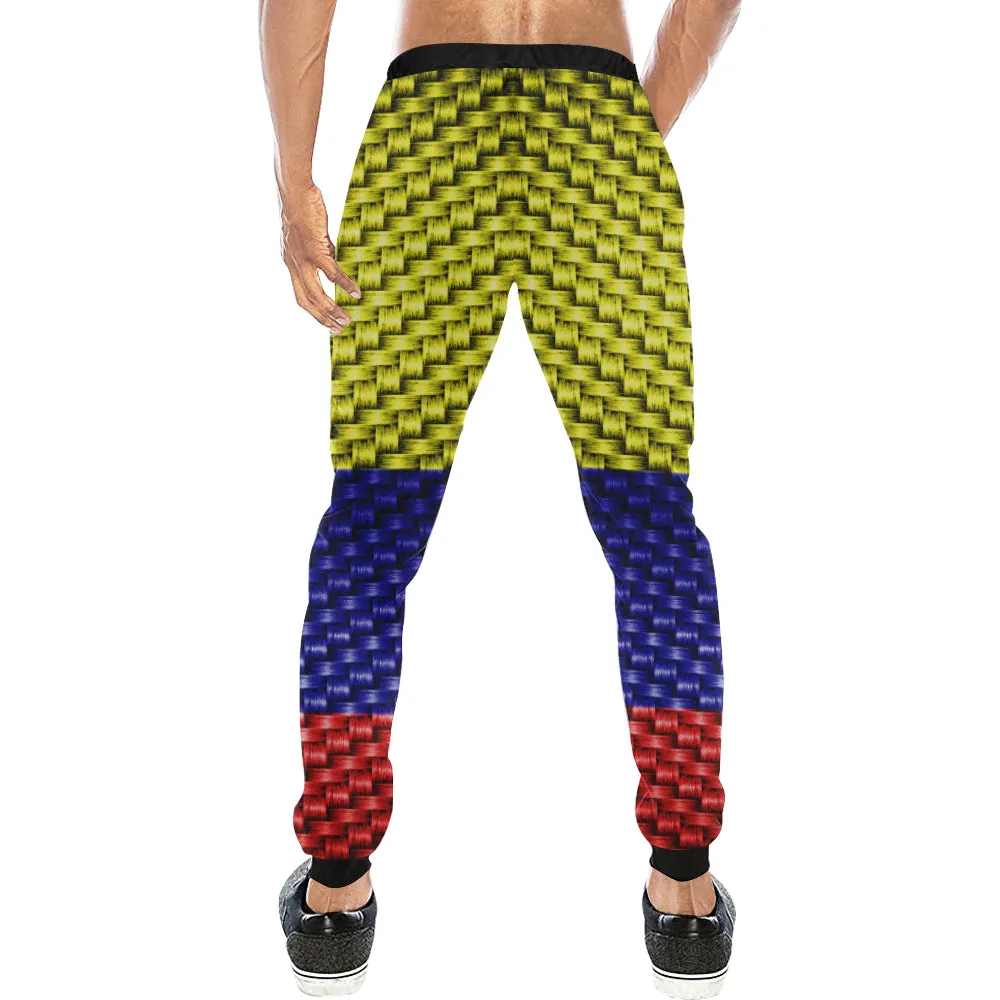 COLOMBIA FLAG Men's  Sweatpants