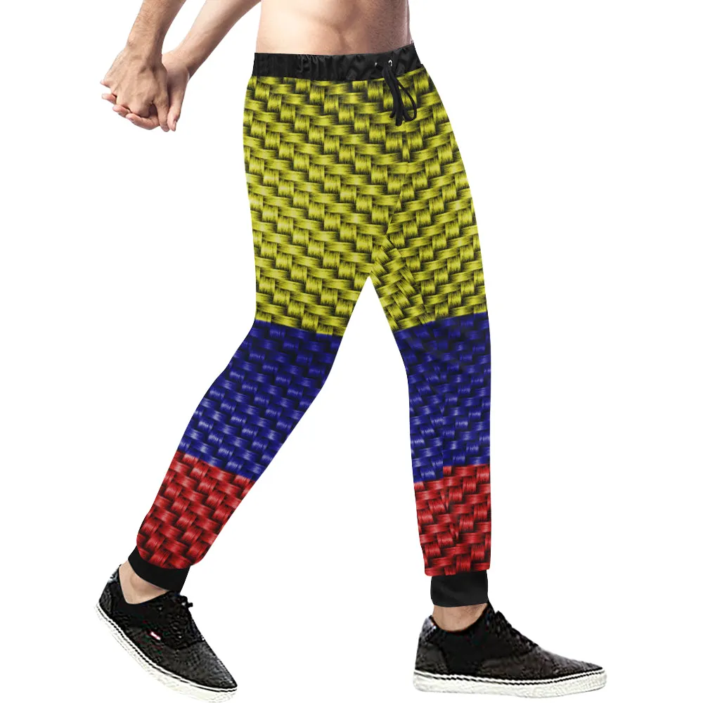 COLOMBIA FLAG Men's  Sweatpants