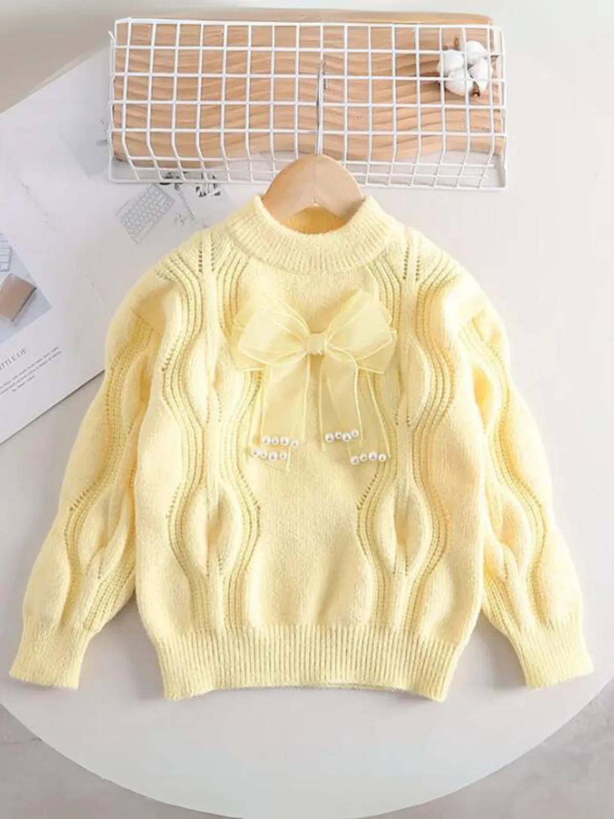 Cozy Couture Knit Pullover Sweater