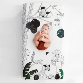 Crib Sheet - Woodland Dream (satin)