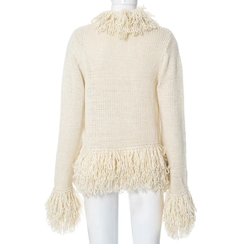 Devora Fringe Cardigan