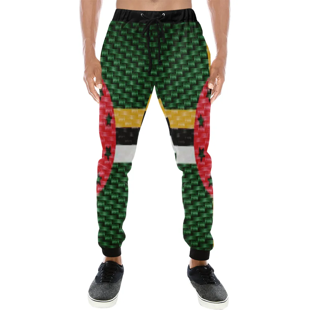 DOMINICA FLAG Men's Sweatpants