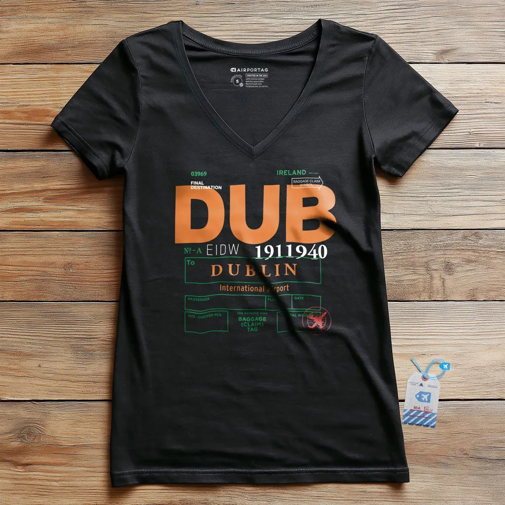 DUB - Women's V-Neck T-Shirt