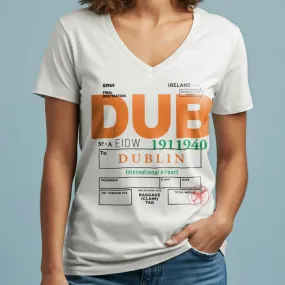 DUB - Women's V-Neck T-Shirt