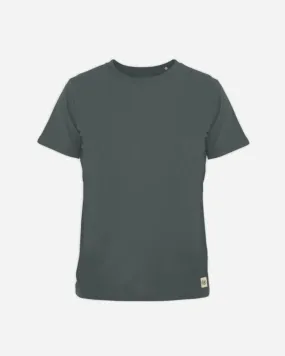 ELSK® ESSENTIAL BRUSHED T-SHIRT - STONE GREEN