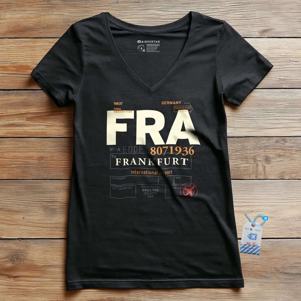 FRA - Women's V-Neck T-Shirt