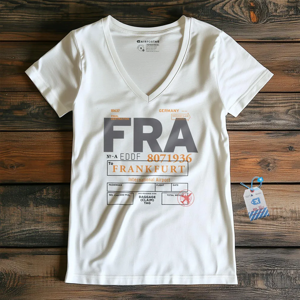 FRA - Women's V-Neck T-Shirt