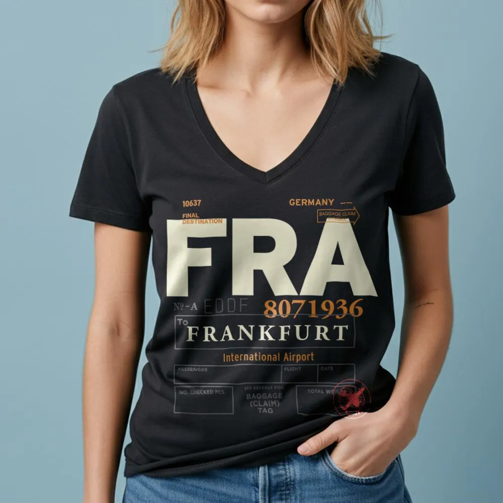 FRA - Women's V-Neck T-Shirt