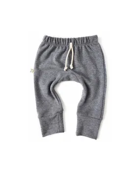 gusset pants CO - athletic gray