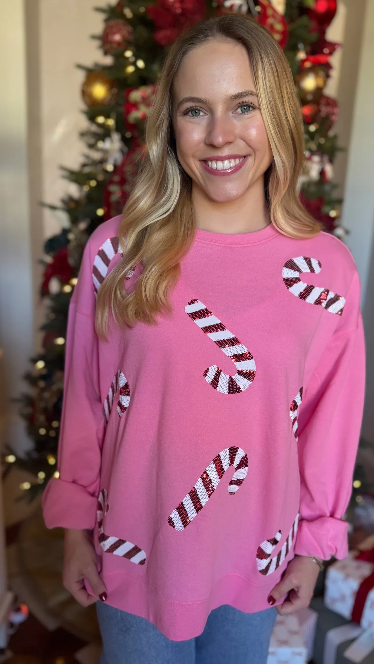 Holiday Sparkle Sweatshirts