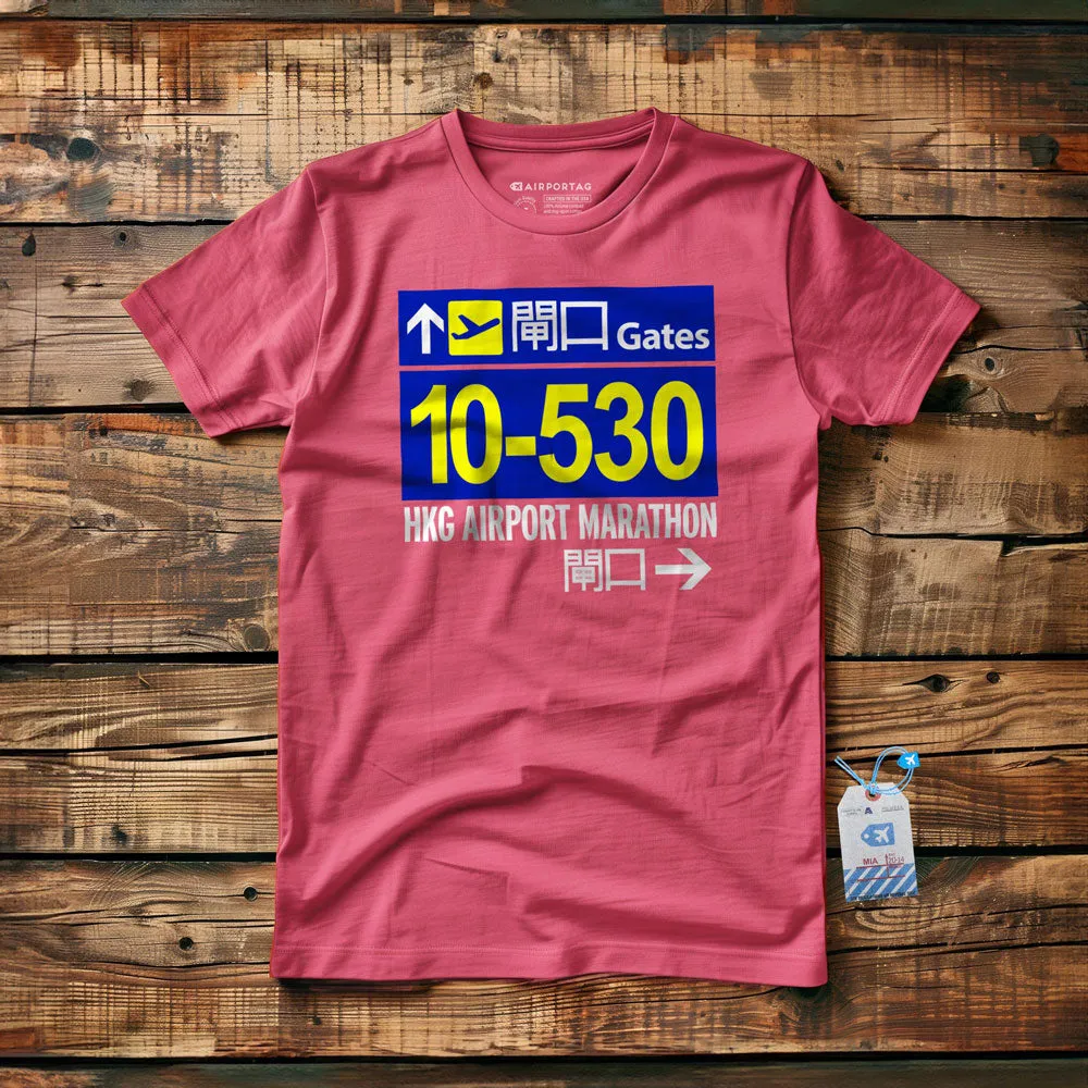 Hong Kong Airport Gates Marathon - T-shirt