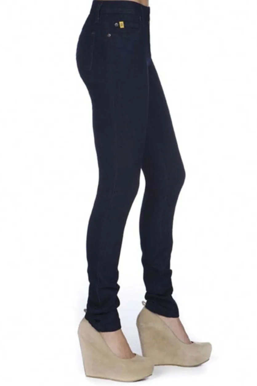 Indigo Classic Rise Skinny Jeans