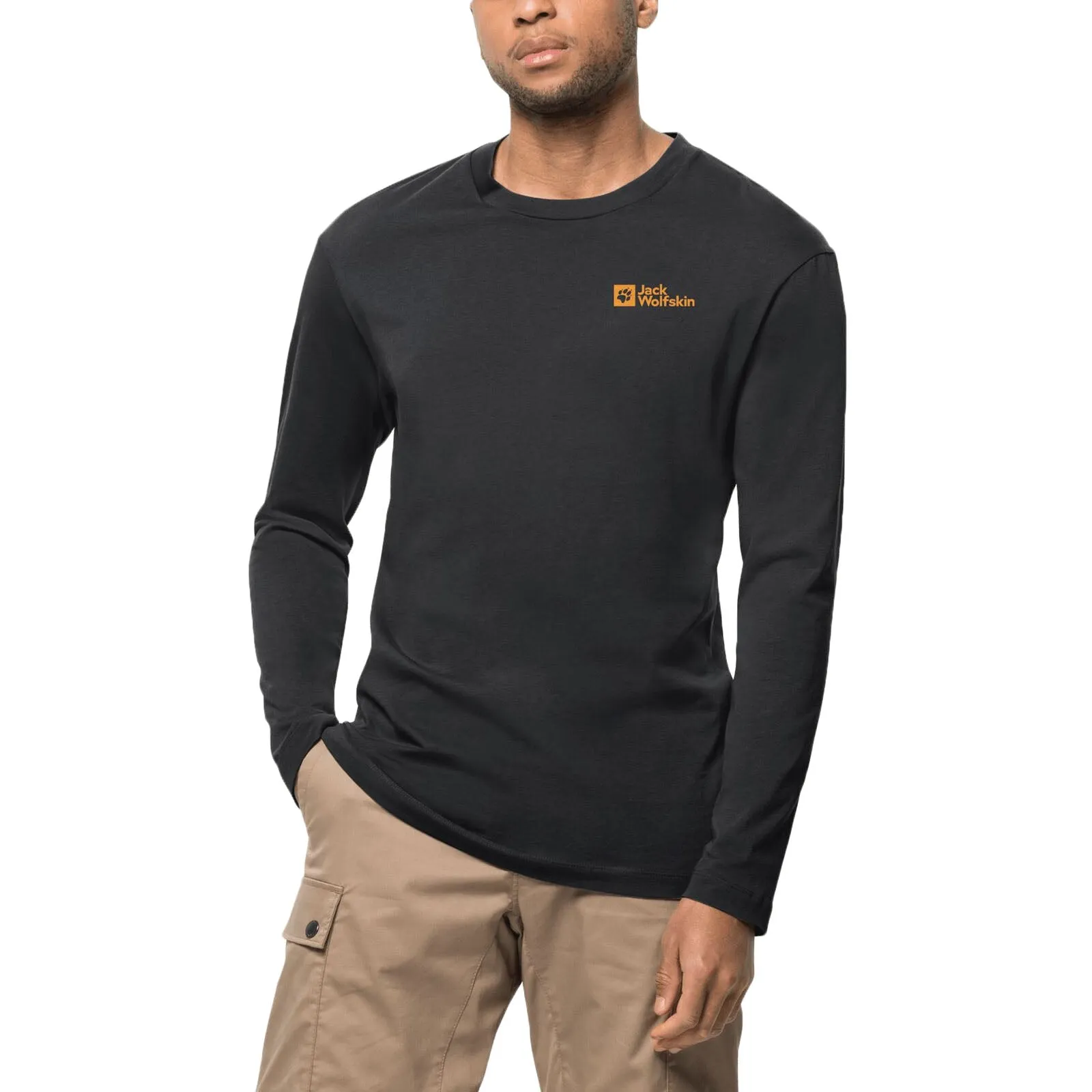 Jack Wolfskin Mens Essential Long Sleeve T-Shirt