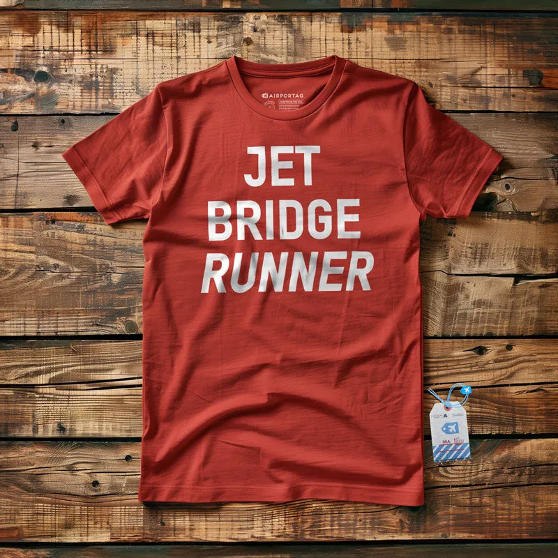 Jet Bridge Runner - T-shirt