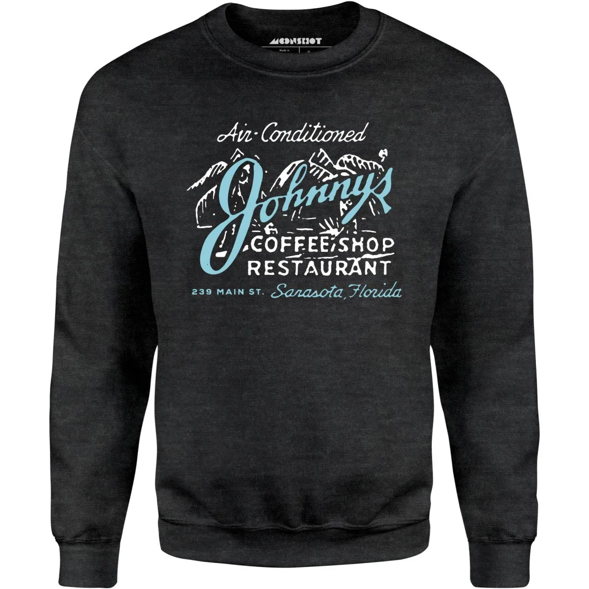 Johnny's - Sarasota, FL - Vintage Restaurant - Unisex Sweatshirt