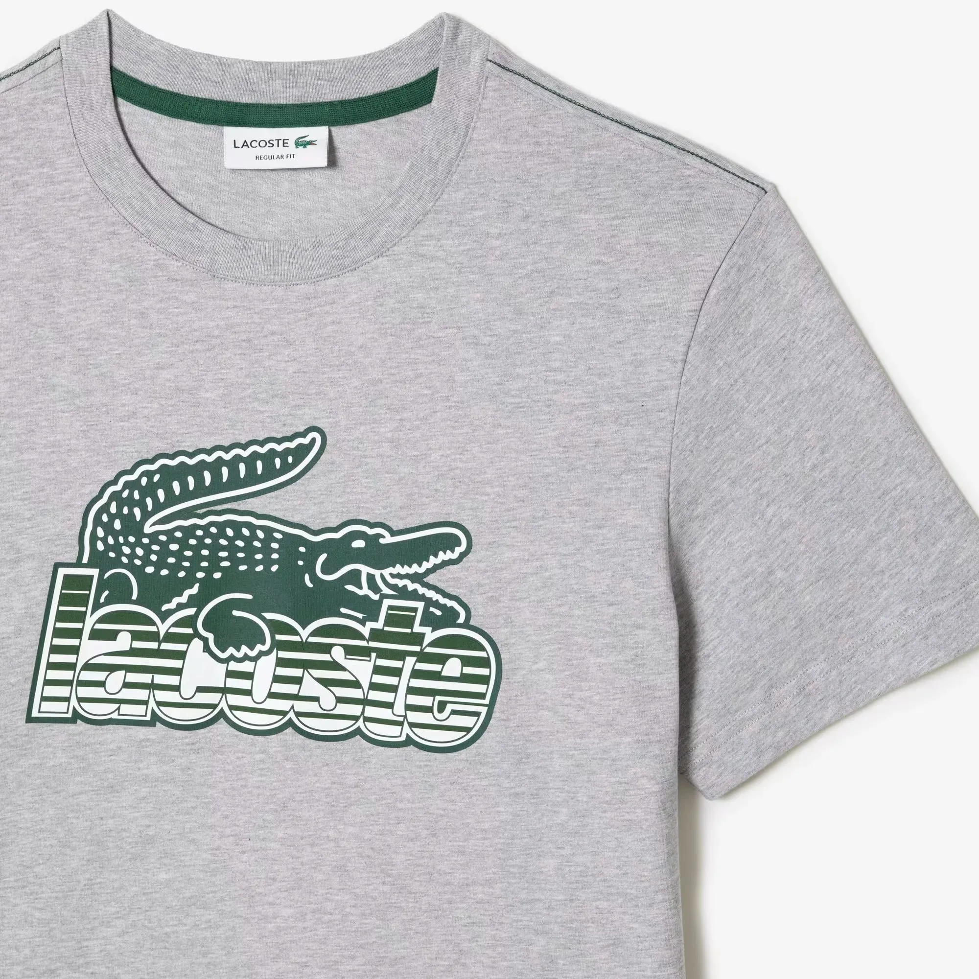 Lacoste Cotton Jersey Print T-Shirt