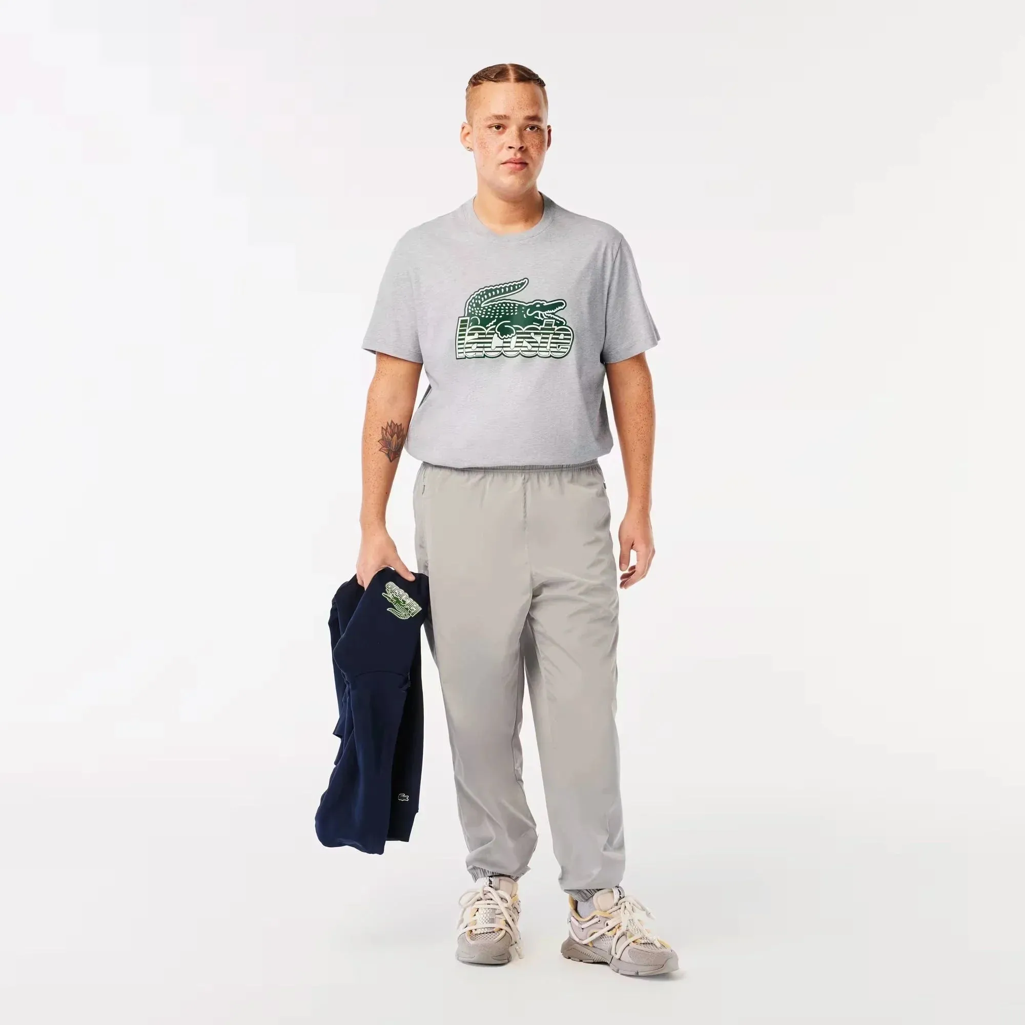 Lacoste Cotton Jersey Print T-Shirt