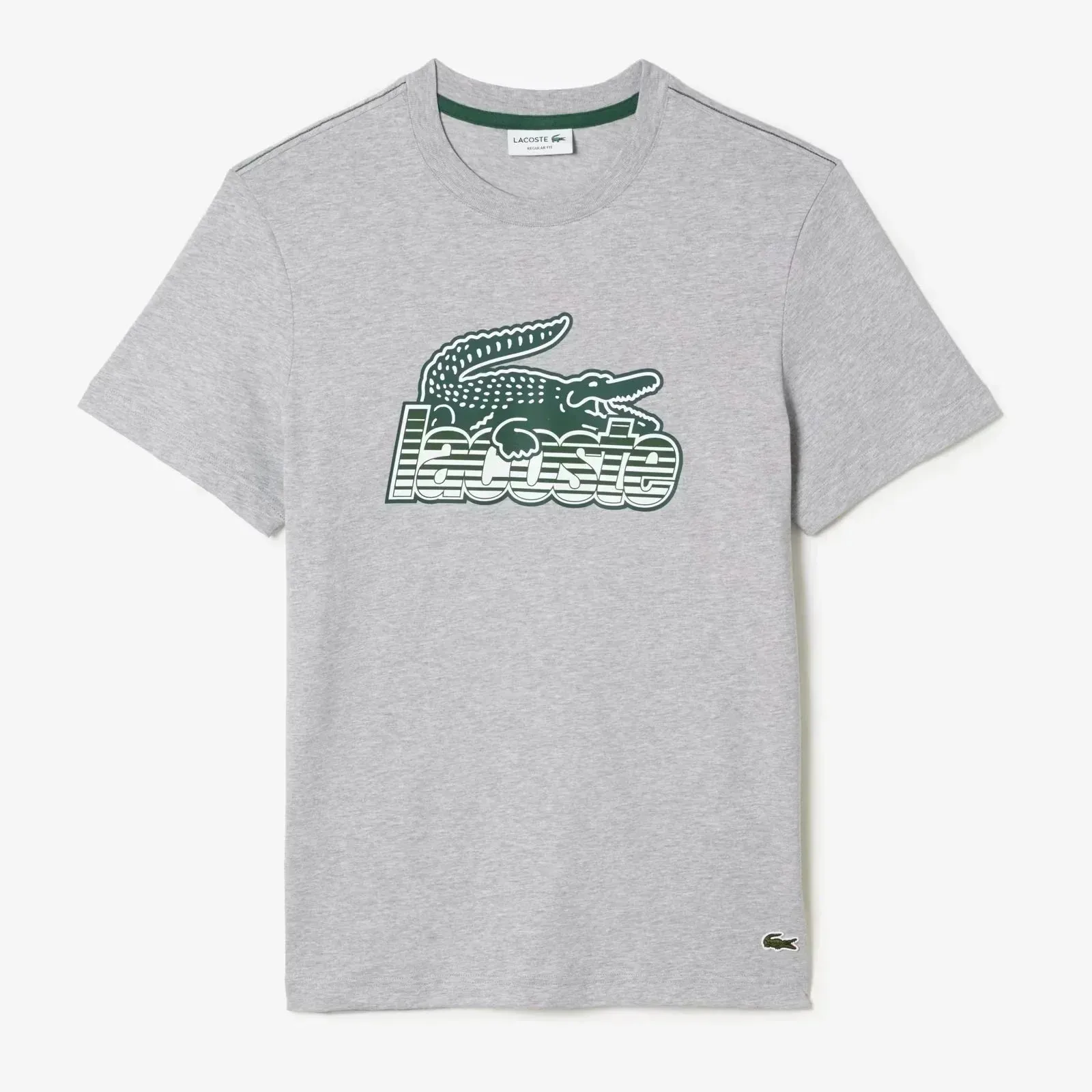 Lacoste Cotton Jersey Print T-Shirt