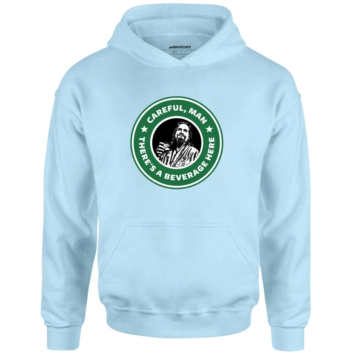 Lebowski - Careful, Man - There's a Beverage Here - Unisex Hoodie