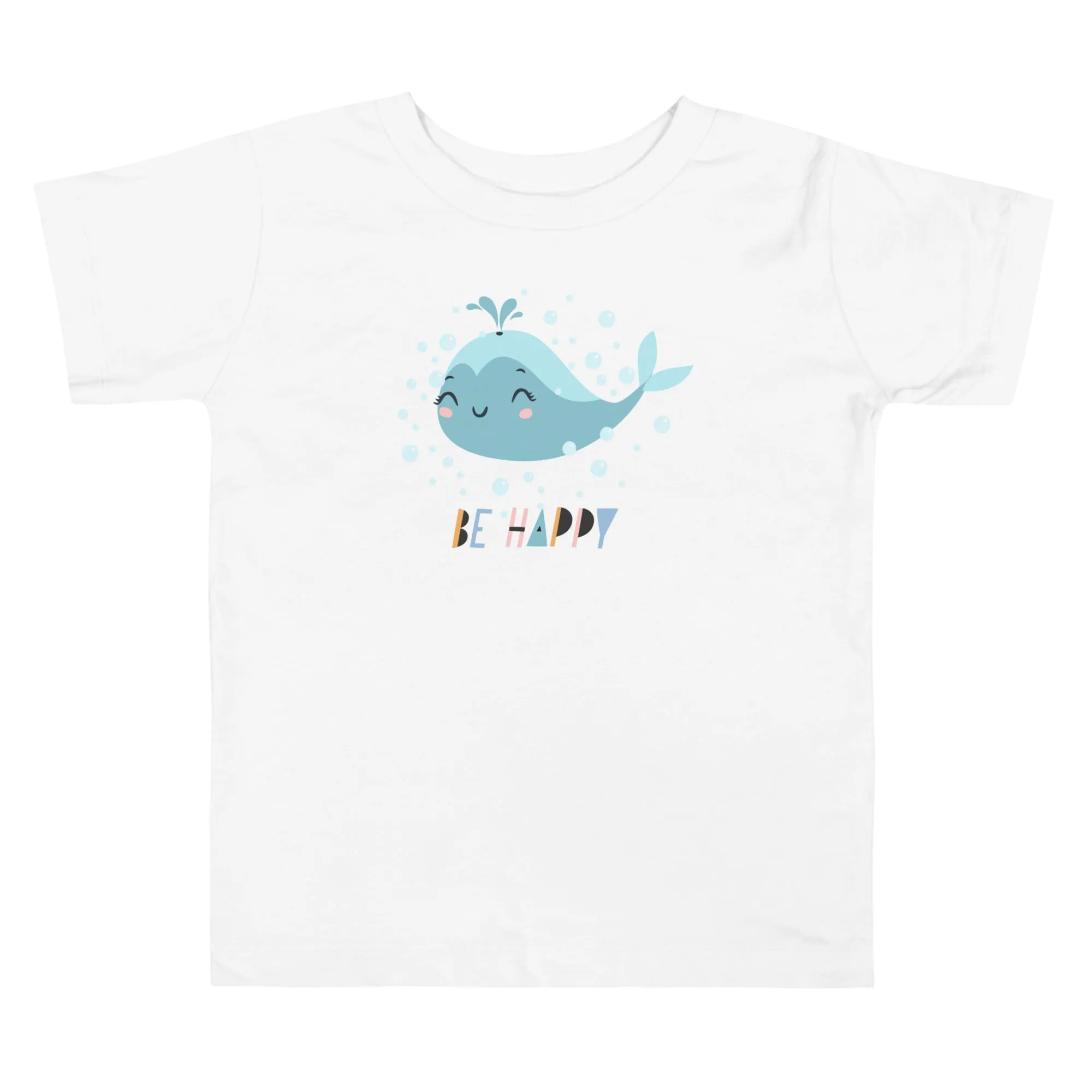 Little Whale Toddler White T-Shirt