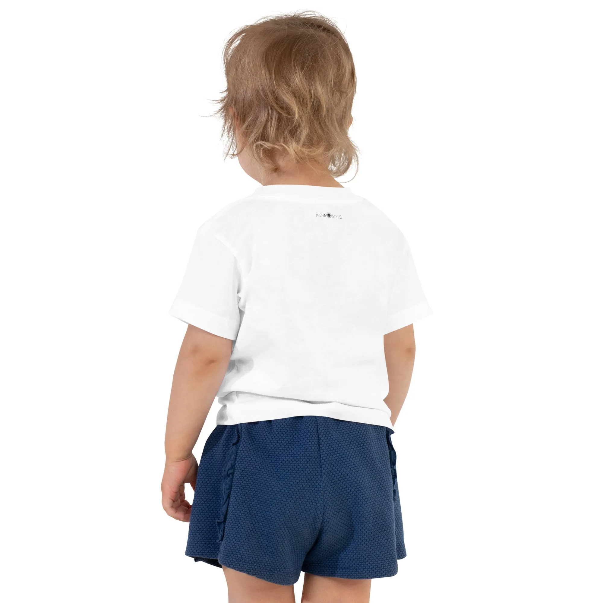 Little Whale Toddler White T-Shirt