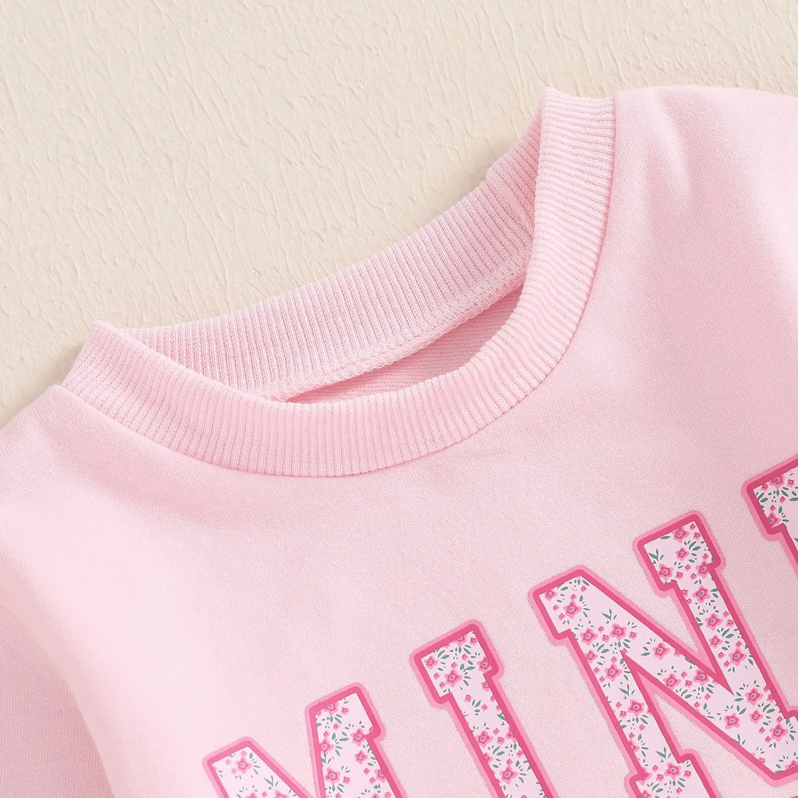 MAMA/MINI Pink Sweatshirts