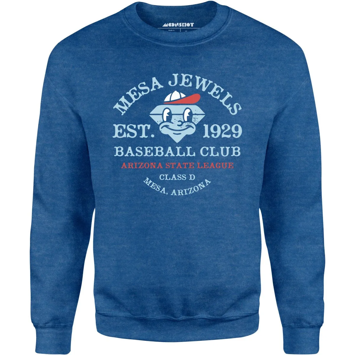 Mesa Jewels - Arizona - Vintage Defunct Baseball Teams - Unisex Sweatshirt