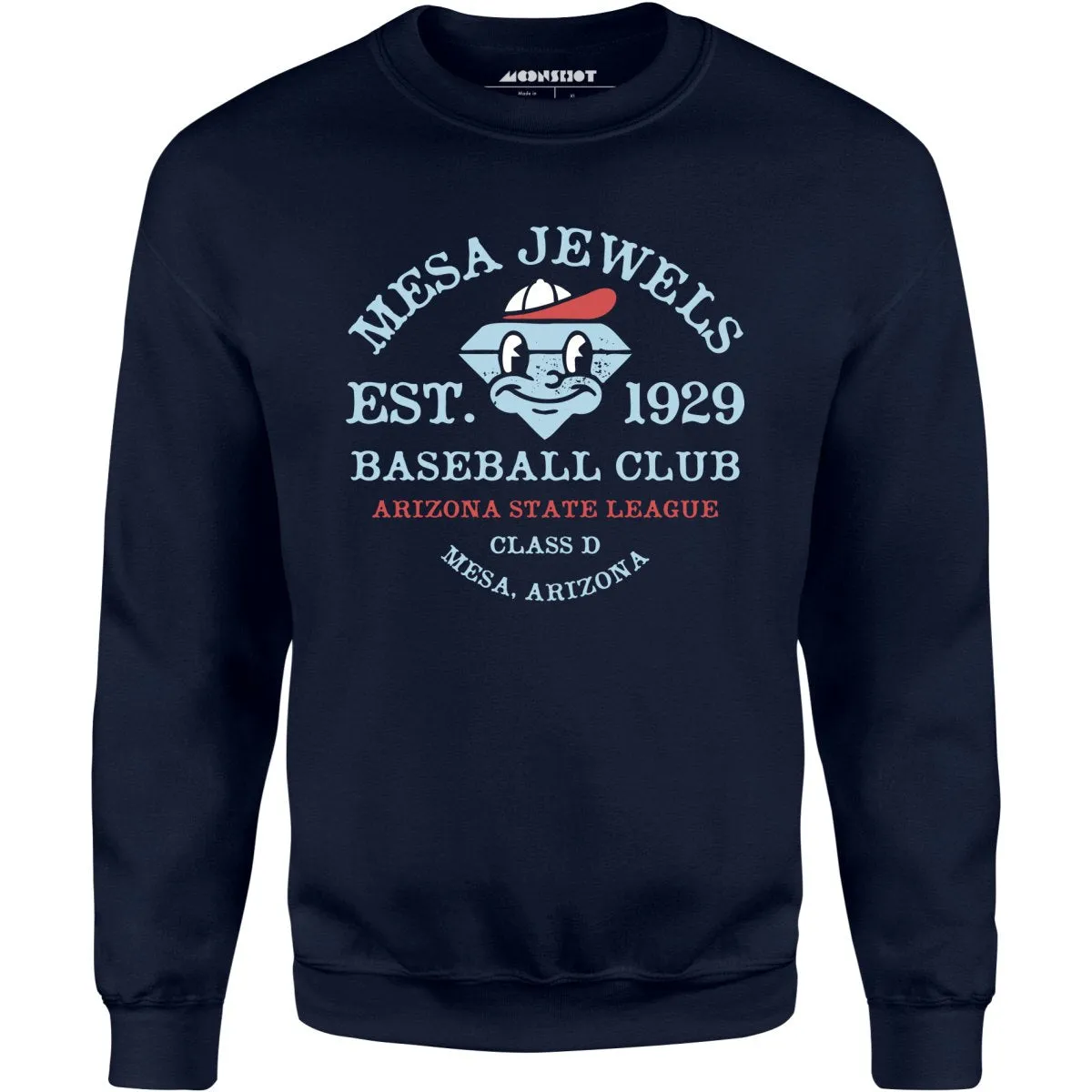 Mesa Jewels - Arizona - Vintage Defunct Baseball Teams - Unisex Sweatshirt