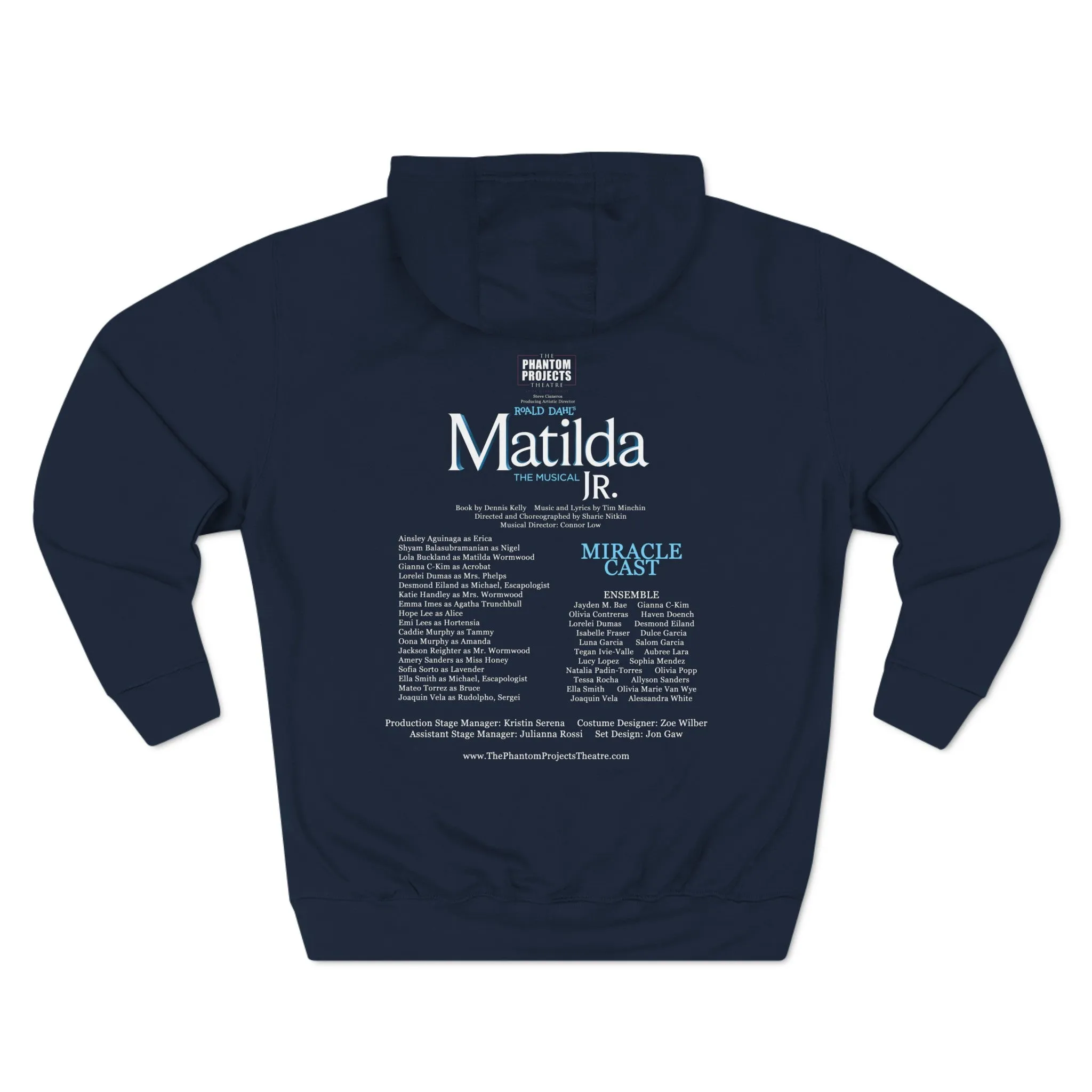 Miracle cast adult sweatshirts